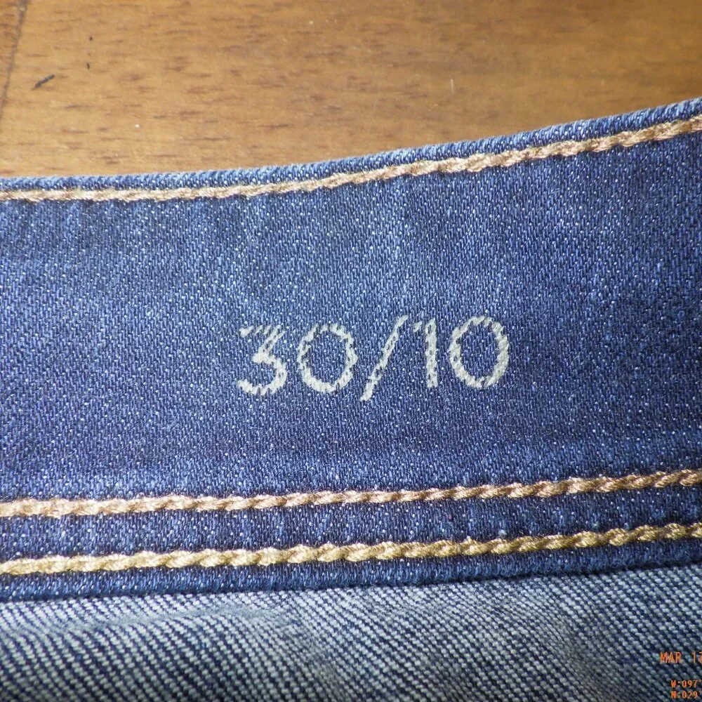 JCP Supersoft Premium Denim Bootcut Jeans Size 30/10 - Picture 4 of 6